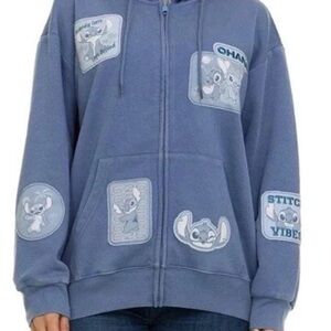 Disney Blue Stitch Hoodie